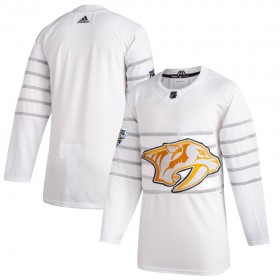 Nashville Predators Trikot Blank Weiß 2020 NHL All-Star Adidas Authentic - Herren